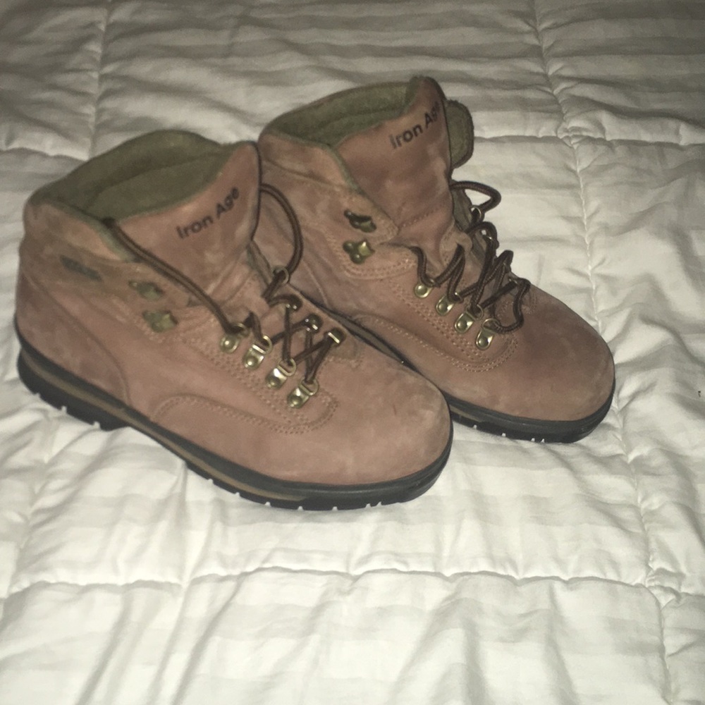 Iron Age Steel toe Genuine Leather